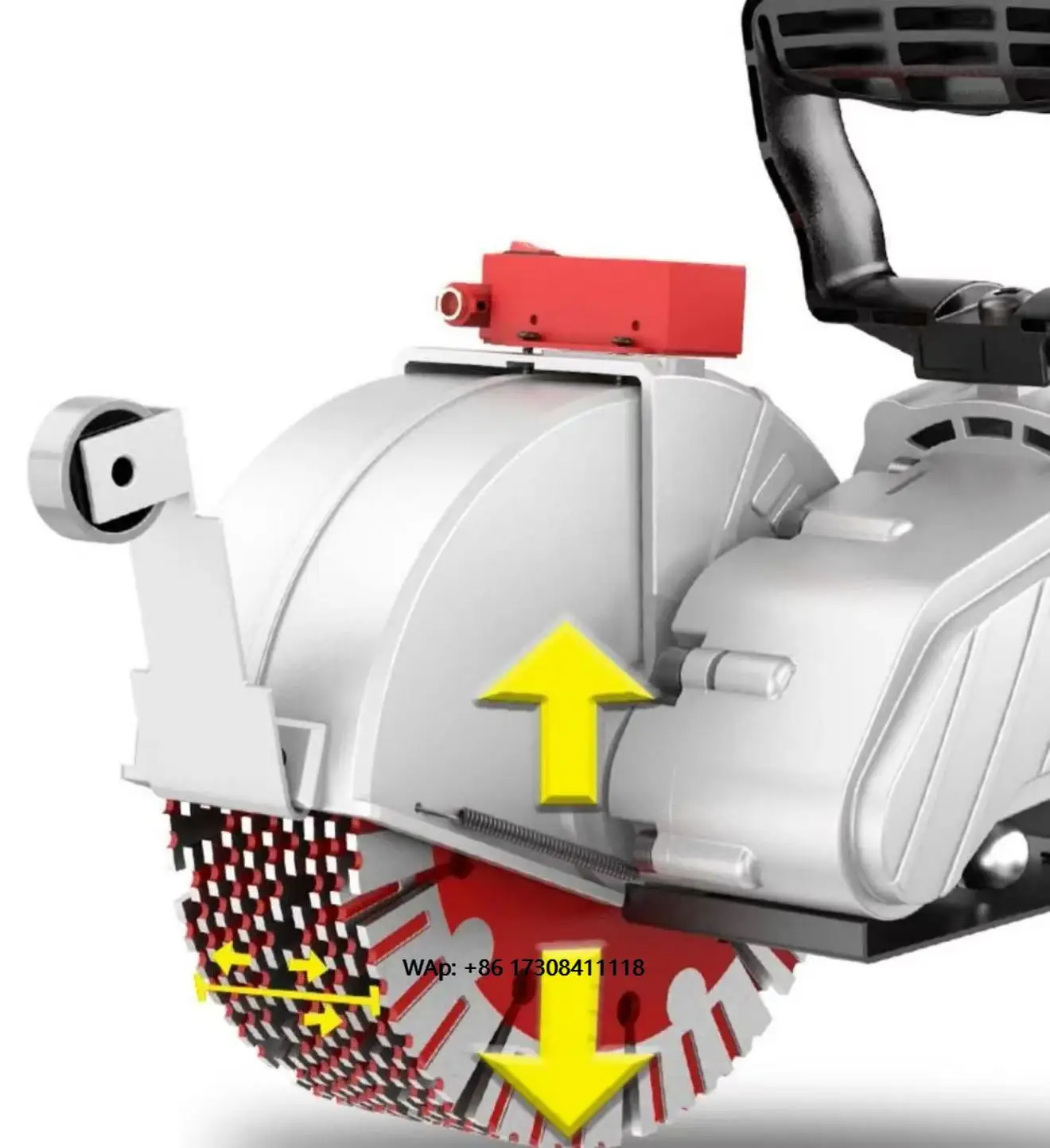 

Industrial and DIY Grade 220V Clean Electric Wall Slot Cutting Machine