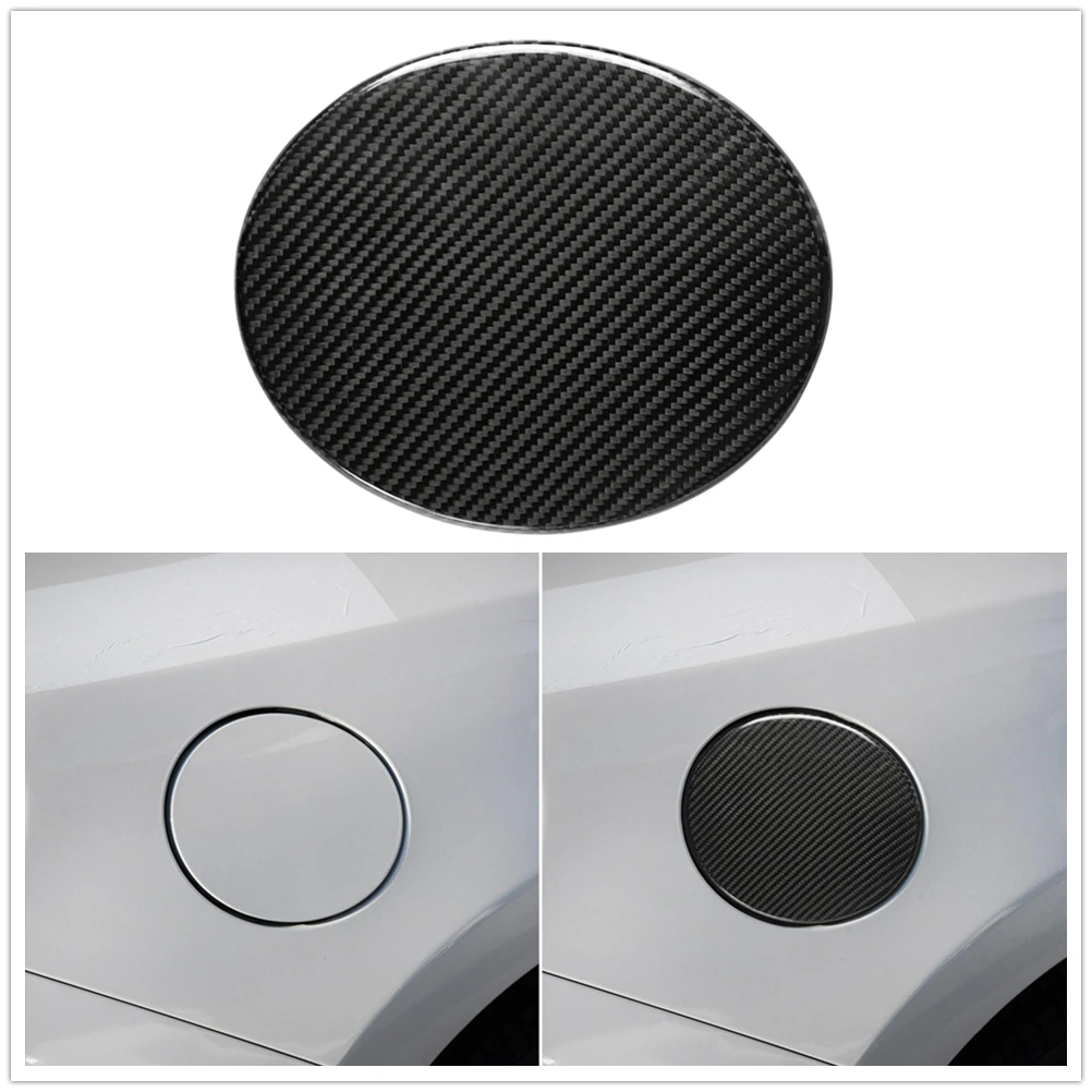 

For Toyota 86 Subar BRZ 2013-2020 Exterior Oil Fuel Tank Cap Cover Trim Carbon Fiber Gasoline Gas Case Sticker Decoration Strip