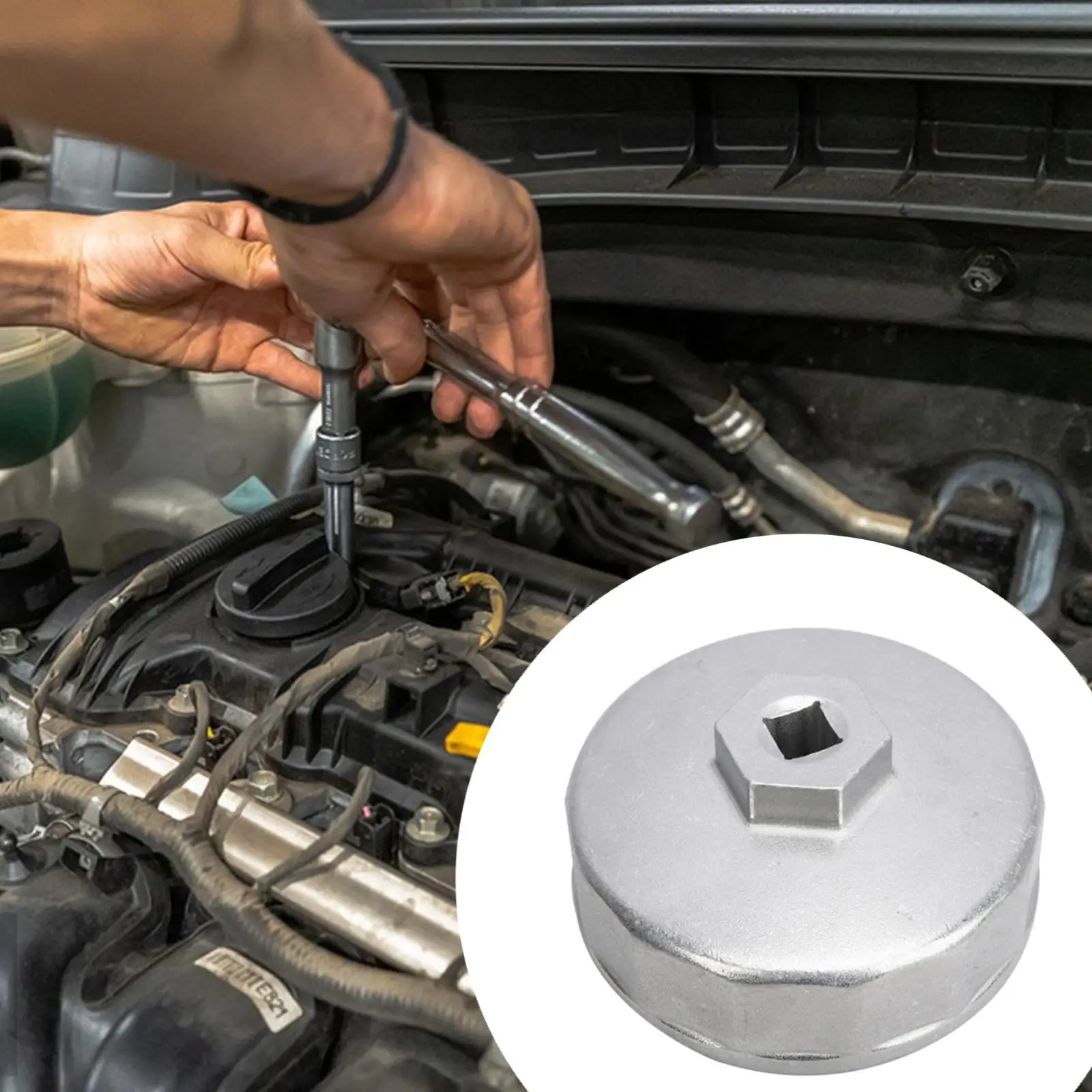 

Oil Filter Wrench Easy to Install High Performance Lightweight Multipurpose