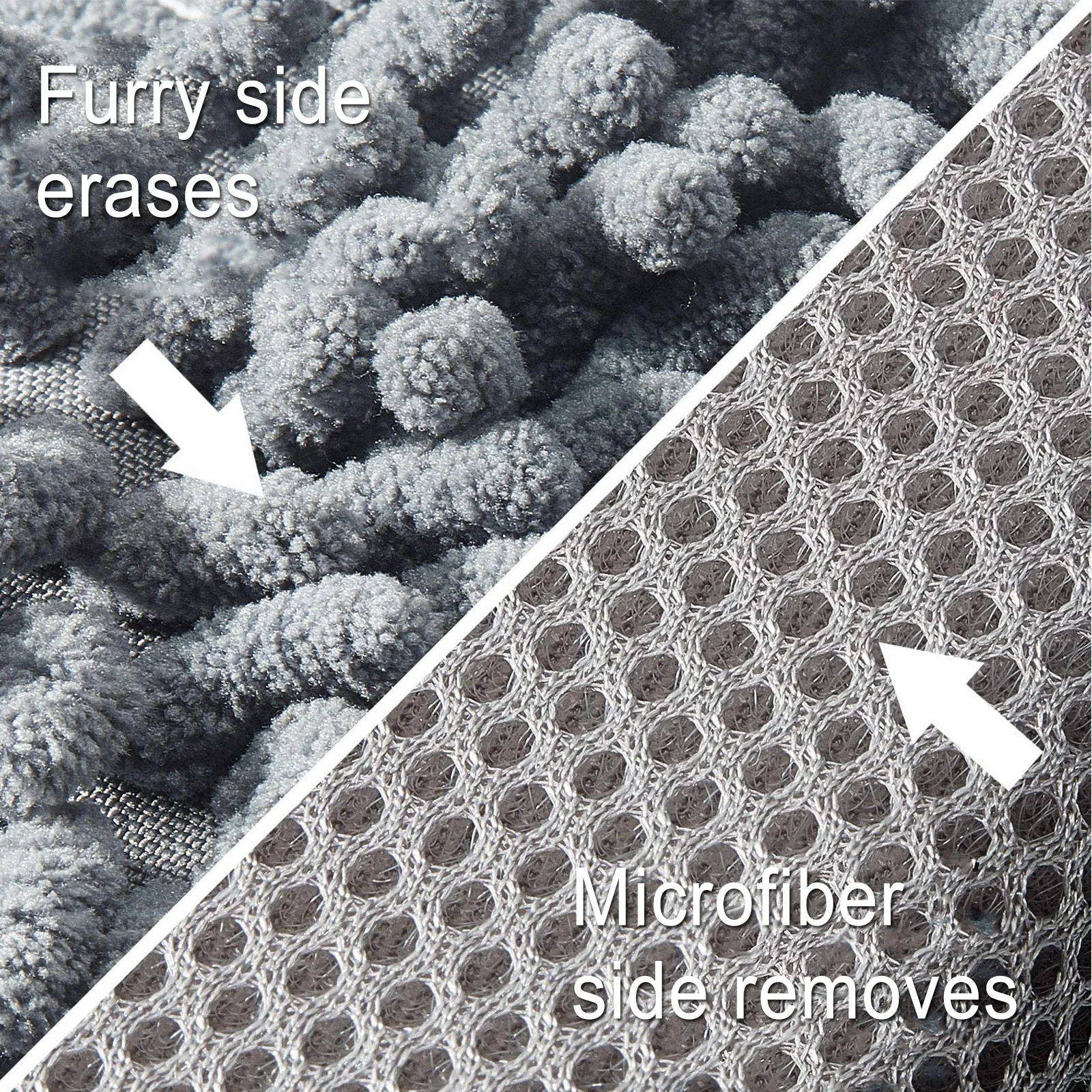 4 pçs borracha de quadro negro premium material chenille limpador de giz livre de poeira para casa escritório escola lavável placa limpador sala de aula