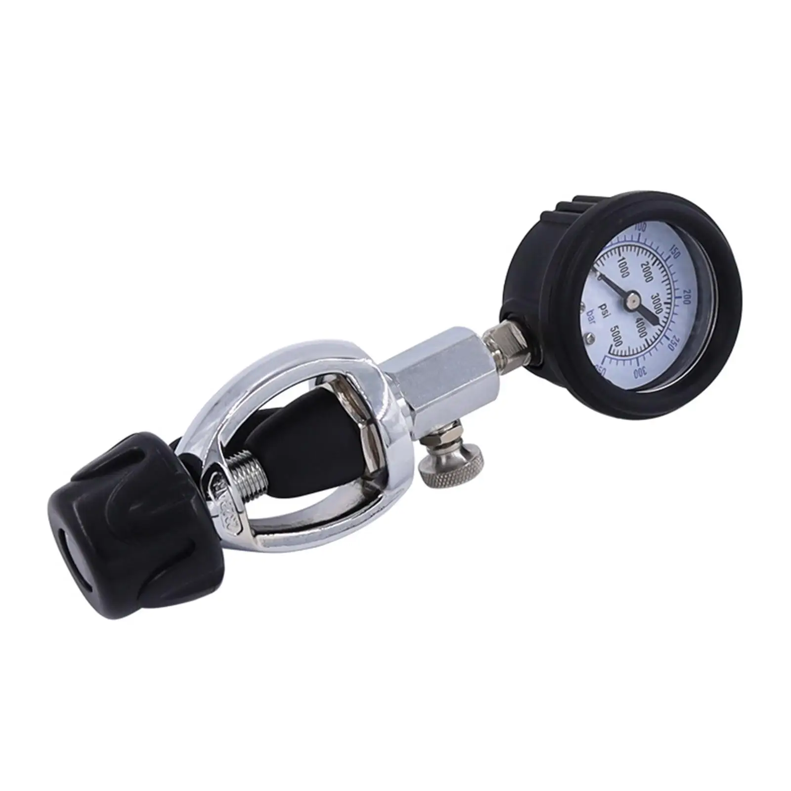 

Professional Submersible Diving Pressure Gauge 5000PSI Air Tank Pressure Checker Dive Accessory