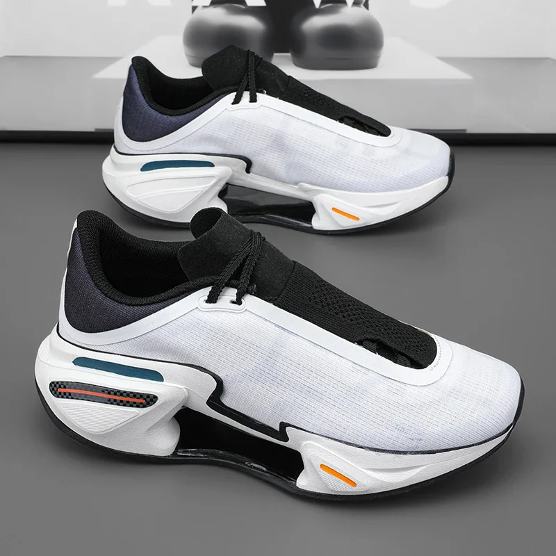 2025 Scarpe da corsa da uomo in mesh di alta qualità - Scarpe da ginnastica da maratona e tennis ammortizzate e traspiranti per abbigliamento da coppia all'aperto