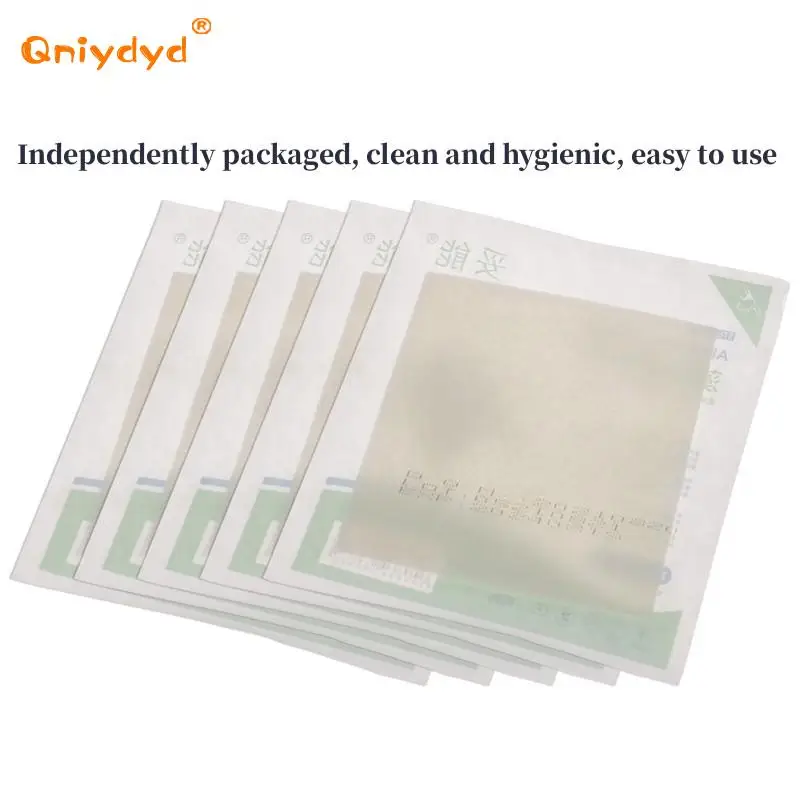 1Pc Alginate Medical Dressing Wound Dressing Sterile Hemostatic Thin Healing Pad Hydrocolloid Adhesive Patch