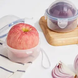 Small Vegetable Fruit Storage Container Tomatoes Onion Apples Blueberry Banana Fresh Keeping Storage Box Bowl Kitchen Supplies