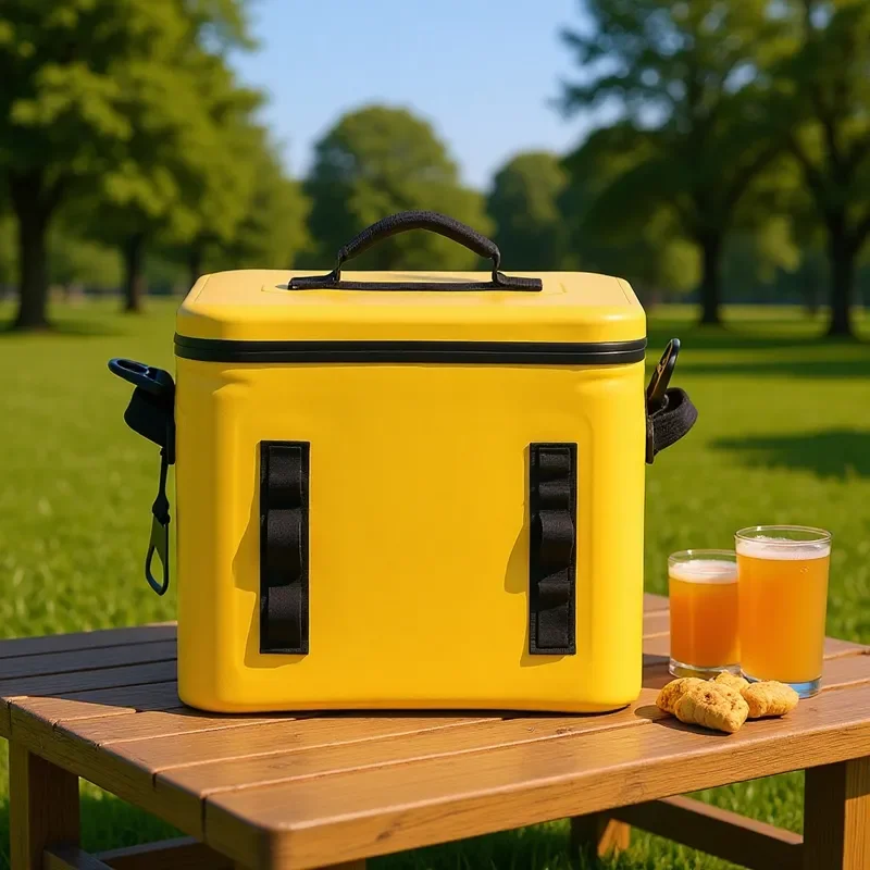 Portable Insulated Cooler Bag for Outdoor Camping Picnic Large Capacity Thermal Lunch Box Keep Food Fresh Durable Waterproof