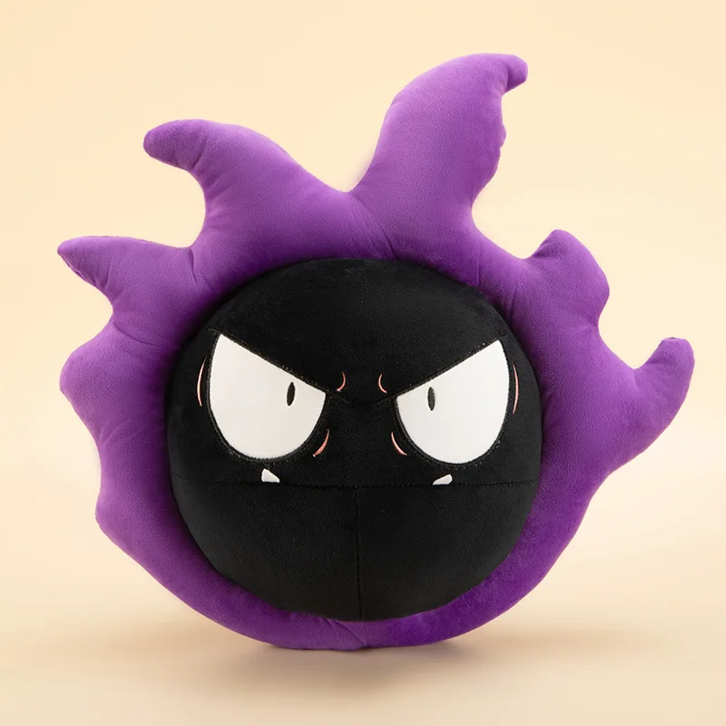 New 35/60cm Gastly Pillow Pokemon Plush Toys Large Anime Doll Pokémon Plushie Kawaii Gengar Stuffed Gift for Kids Birthday image 3
