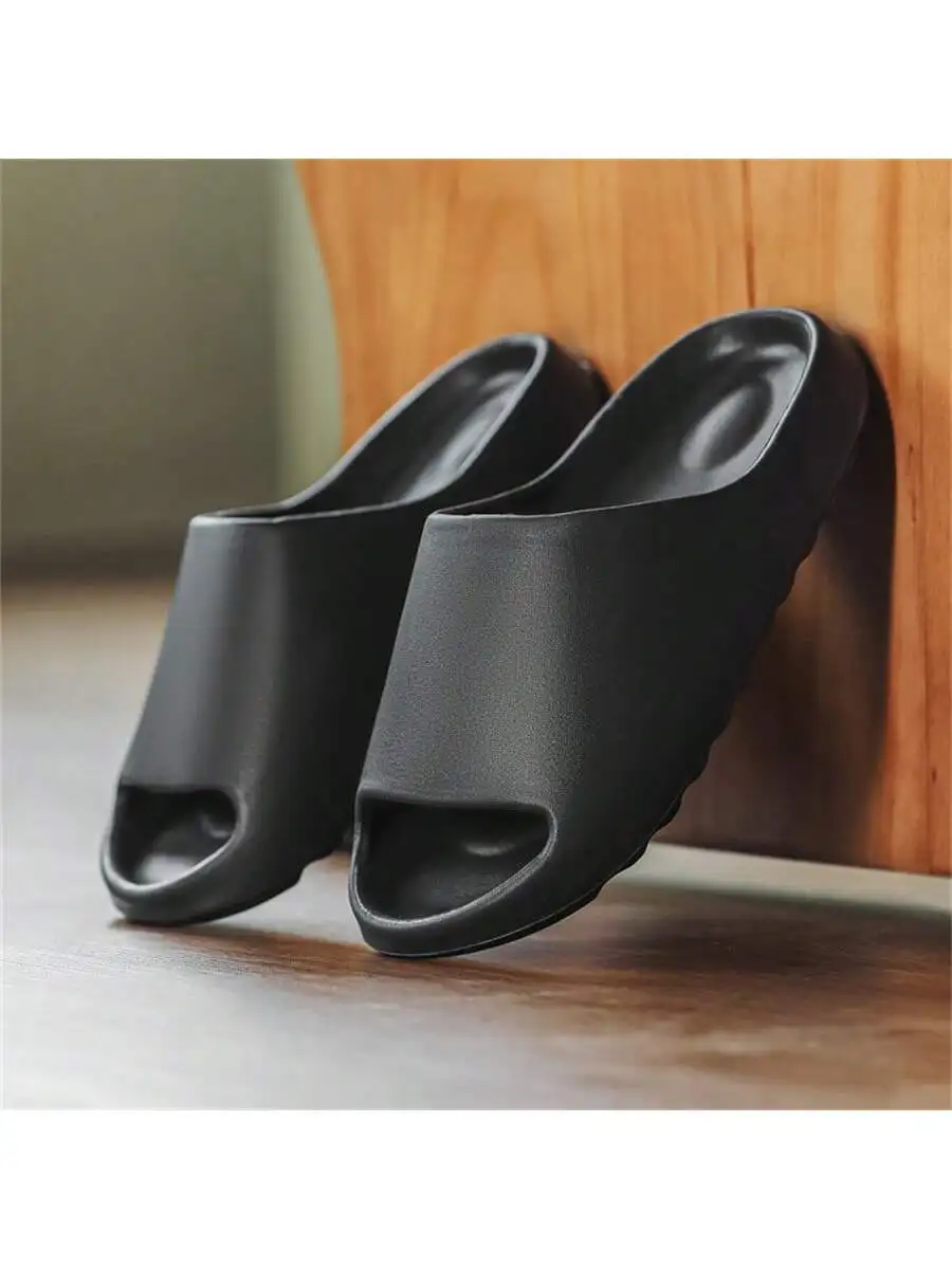 

Летние мужские повседневные тапочки для пар, нескользящие, быстросохнущие домашние тапочки на мягкой подошве, женские пляжные тапочки для отпуска