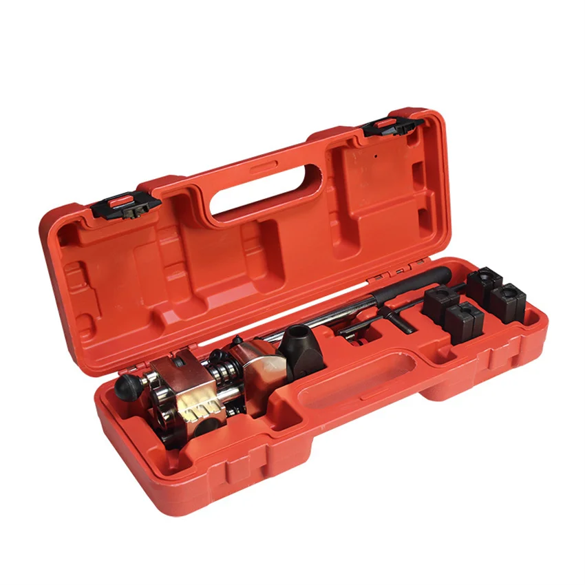 45 Degree Professional Brake Line Flaring Tool Kit for Single And Double Flares, 3/16