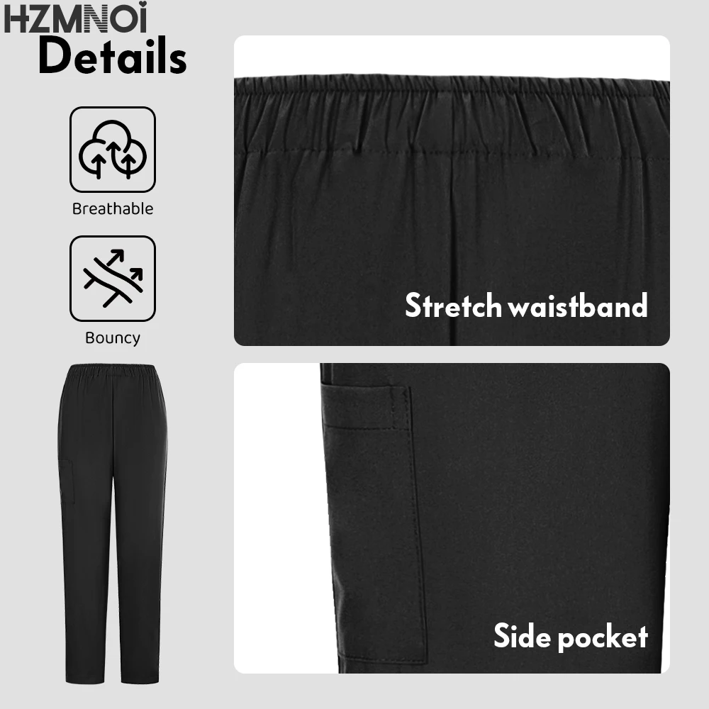 الصلبة اللون الدعك بانت مختبر السراويل الجراحية للجنسين الطبيب والممرضات موحدة العمل السراويل ممرضة الملحقات الطبيب الطبيب السراويل #5