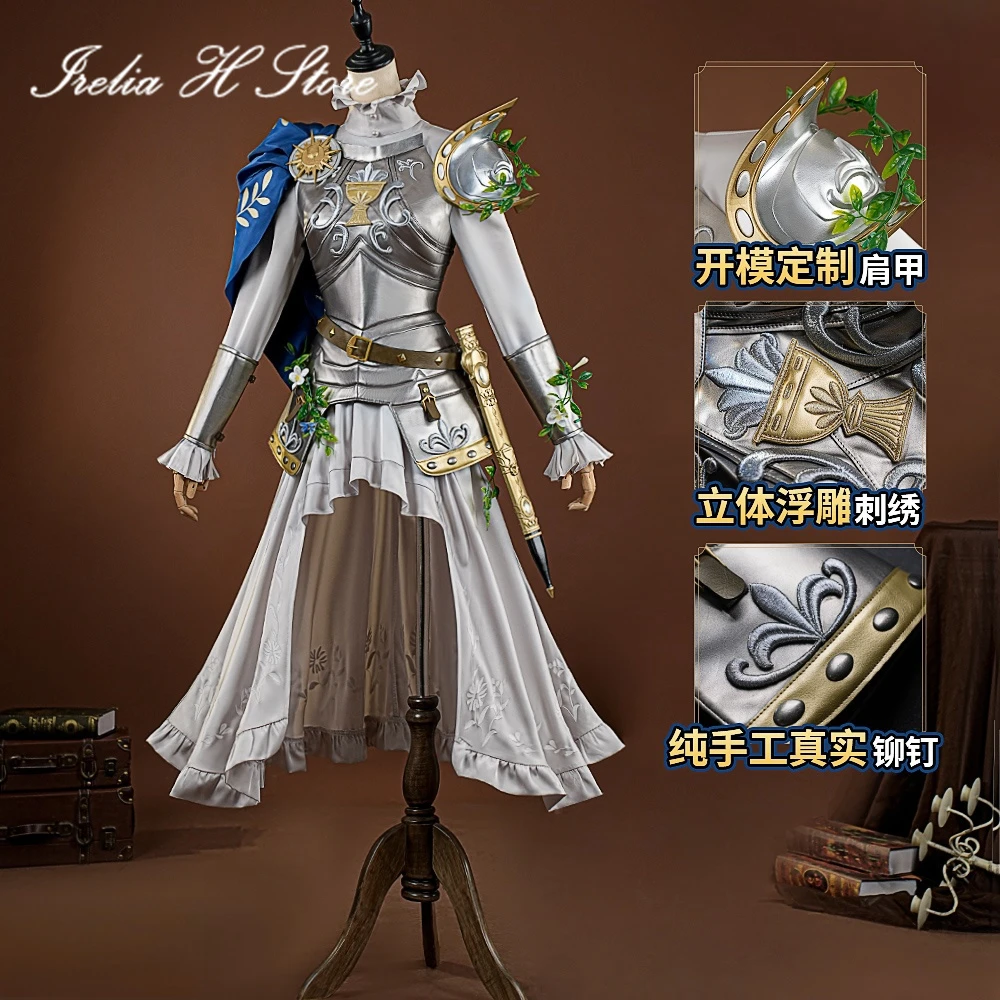 Irelia H PRta.com V Shusheng Ta ologist Costume, Ada Mesmer Cosplay, Game ta.com V Silver Knight Uniforms fur s, Hmatte ee