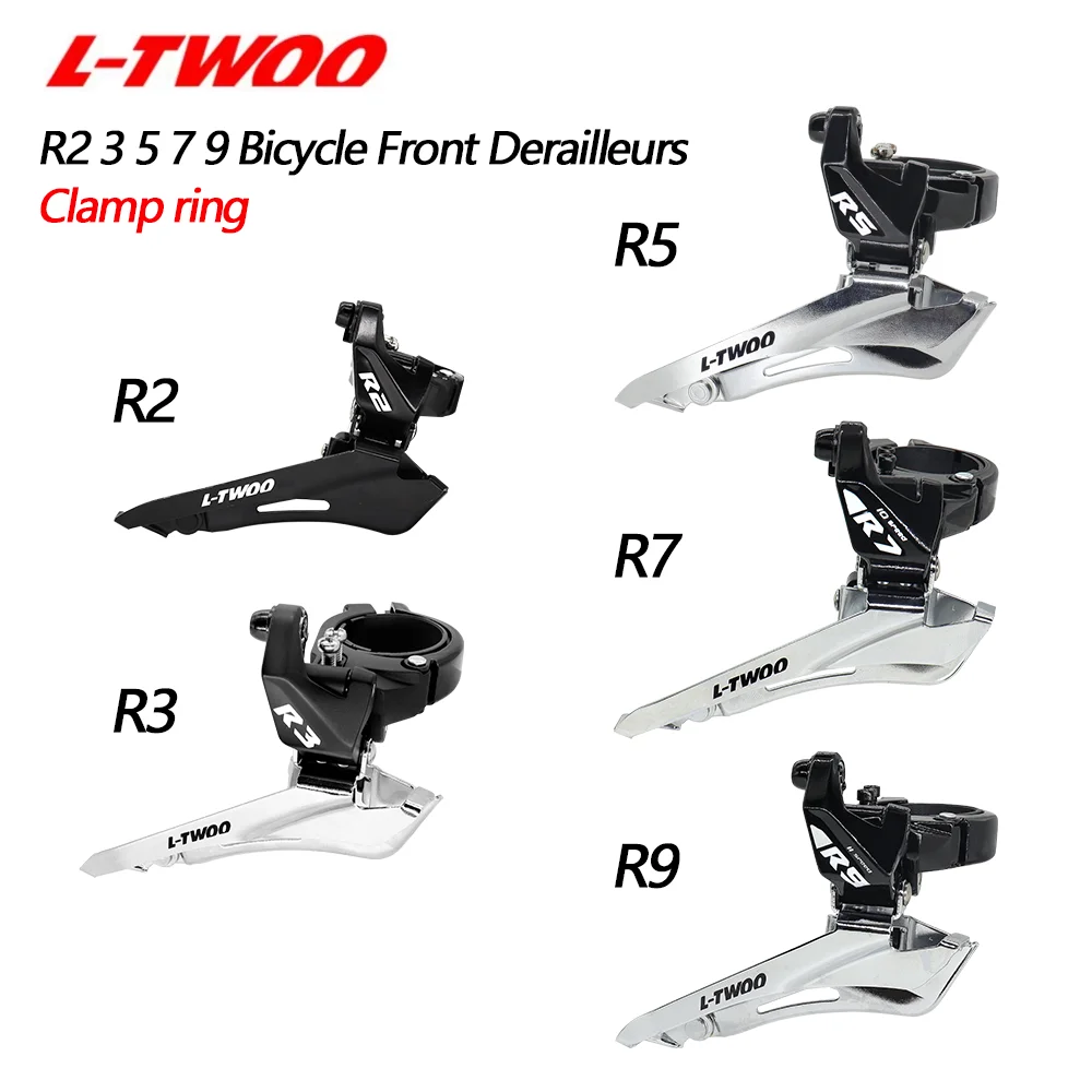 LTWOO R2 R3 R5 R7 R9 7V 8V 9V 10V 11V Road Bicycle Front Derailleurs 2x10S 2x11S Derailleurs Compatible with SHIMANO