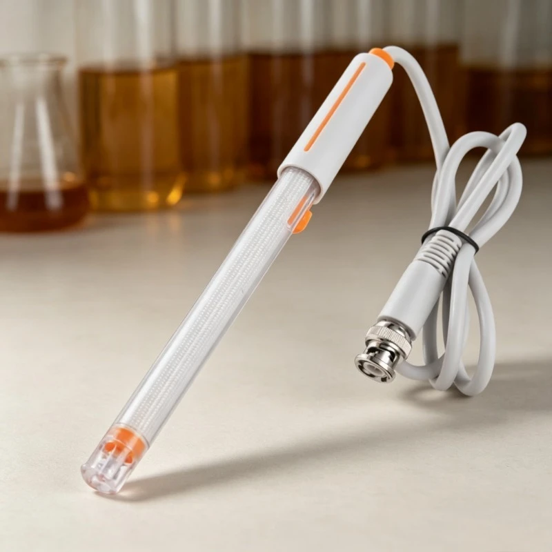 E-201F High Precision Lab pH Composite Electrode Sensor Probe Water Quality Testing
