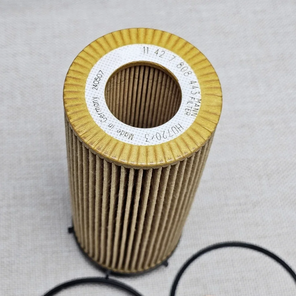 Oil Filter 11427808443 1Pcs For BMW 3 E90 E91 E92 E93 325d 330d/BMW 5 F10 F11 F07 525d 530d 535d/BMW 7 F01 F02 F03 F04 X5 X6 E70