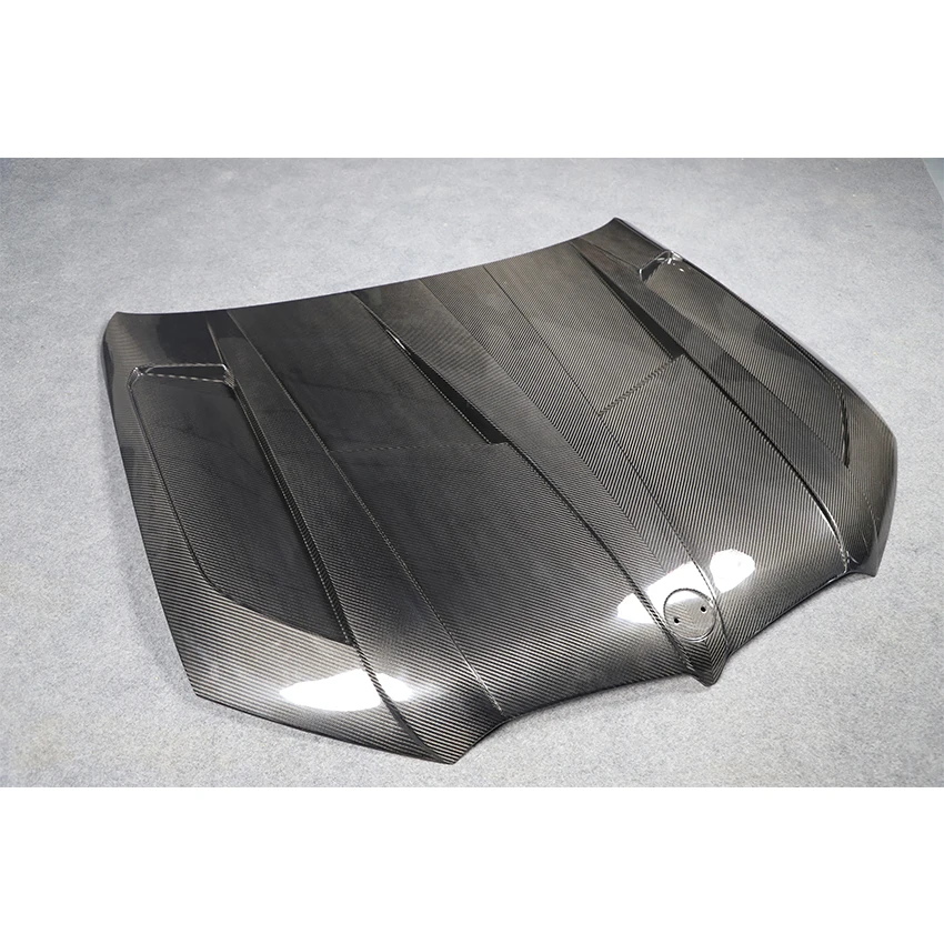 غطاء محرك السيارة من ألياف الكربون الجافة من Larte Style لغطاء محرك السيارة لمجموعة الجسم X6 G06 #2