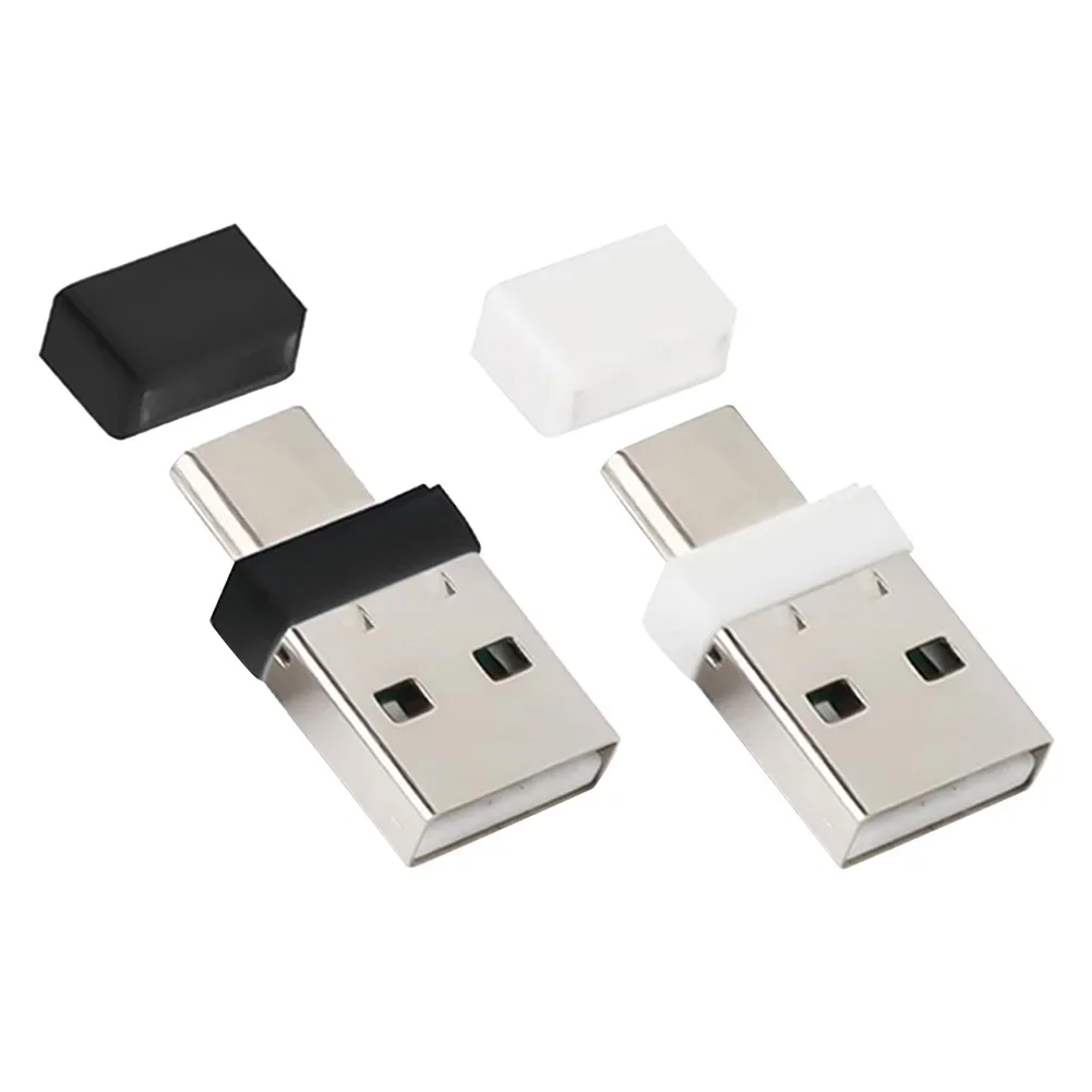 USB Tipo C 2 in 1 Mouse Jiggler Agitatore per mouse non rilevabile senza driver Plug & Play Mouse automatico Wiggler per Tablet PC