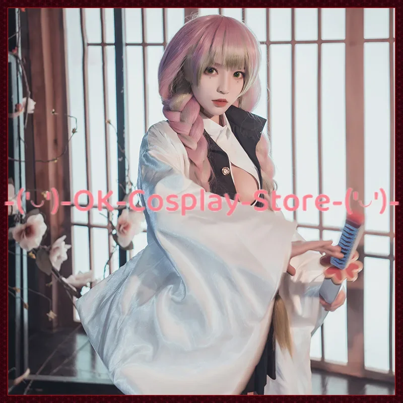 Kanroji Mitsuri Cosplay Costume Women Sexy Kimono Halloween Carnival Uniforms Suit