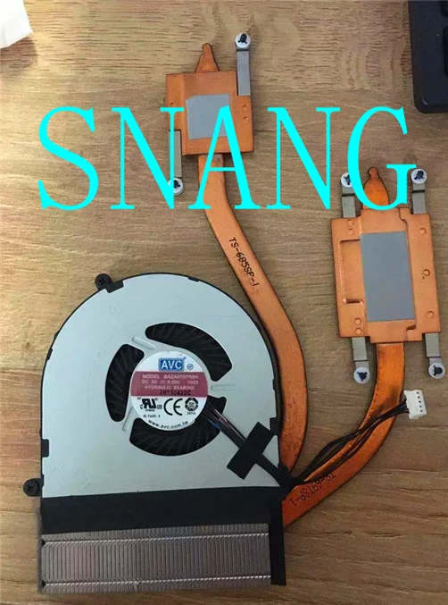 Used  FOR 00up097 at0zr001vv0 lenovo thinkpad e560 cpu heat sink cooling fan set radiator cooler used