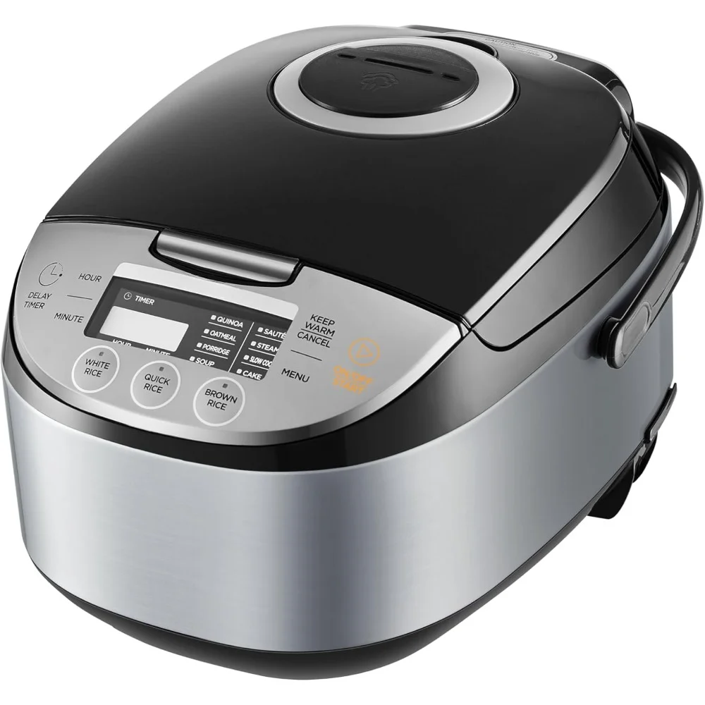 HAOYUNMA  Rice Cooker 12 Cups Cooked/6 Cups Uncooked, Portable Non-Stick Rice Maker, with Fuzzy Logic Technology