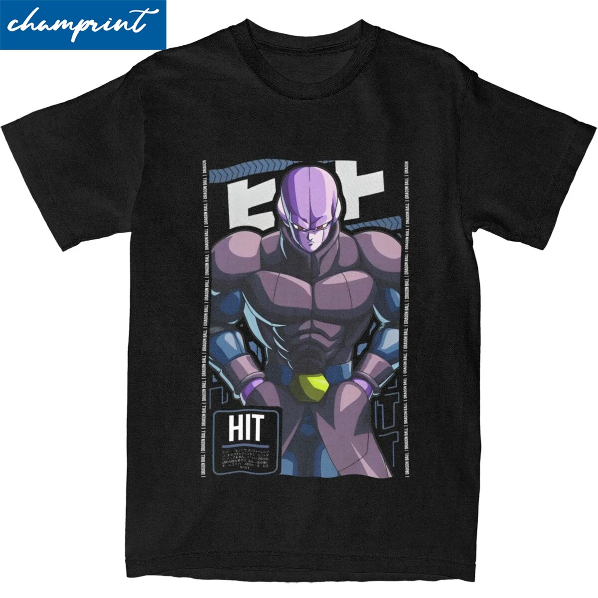 Casual HIT Dragon Ball Super Anime Stars 3.0 T Shirt Men Round Neck Short Sleeve Top Tee Cotton Summer TopsTops