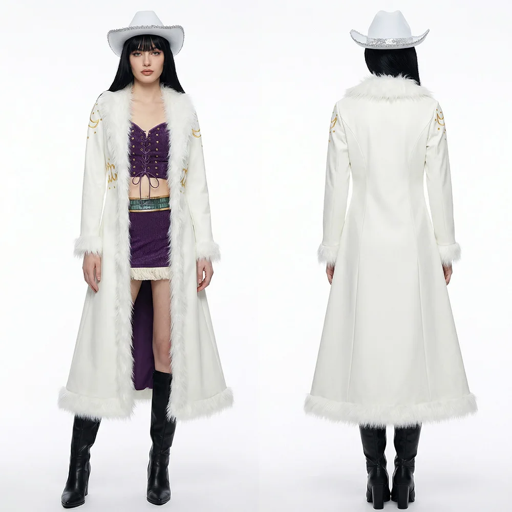 

Nico Robin Cosplay Costume Une Pièce TV Season 2 Anime Manga Women‘s Comic-Con Carnival Event Outfits Takerlama