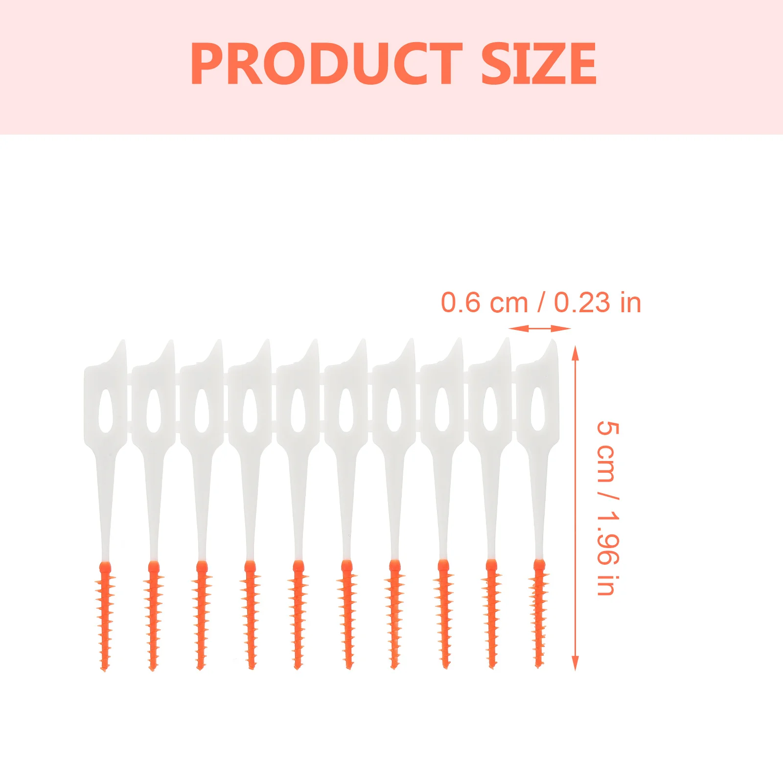 80 Pcs Gum Interdental Brush Cleaning Braces Flossers Pick Dispenser Massage Cleaner Tooth Food Grade Pp Toothpicks Teeth