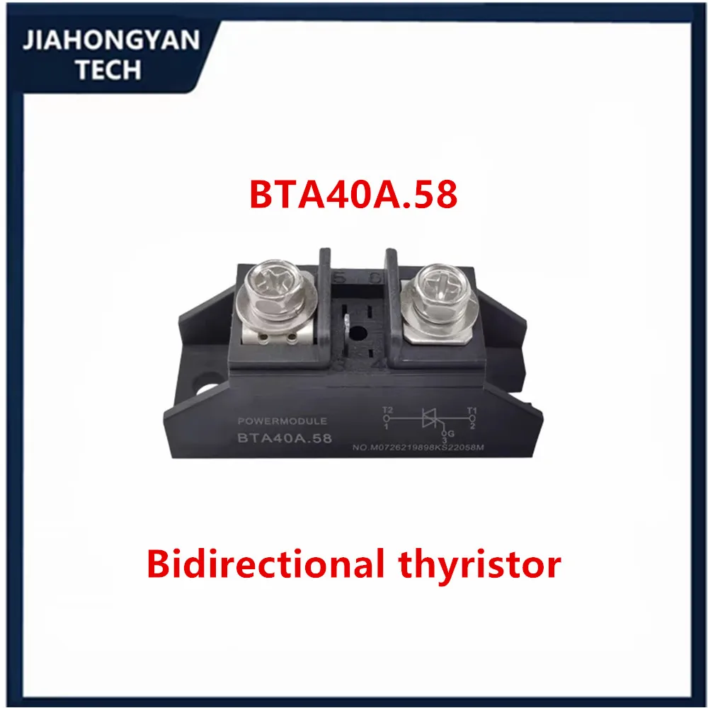 BTA100A bidirectional thyristor module BTA40A 50A 60A 80A Withstand voltage 1000V small high-power spot welding machine M220.58