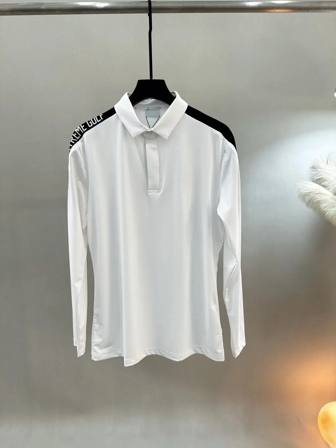 2026 Men Quick Dry Golf Long Sleeve T‑Shirt Slim Fit Casual Sports Tops Breathable Versatile Male Golf Clothing