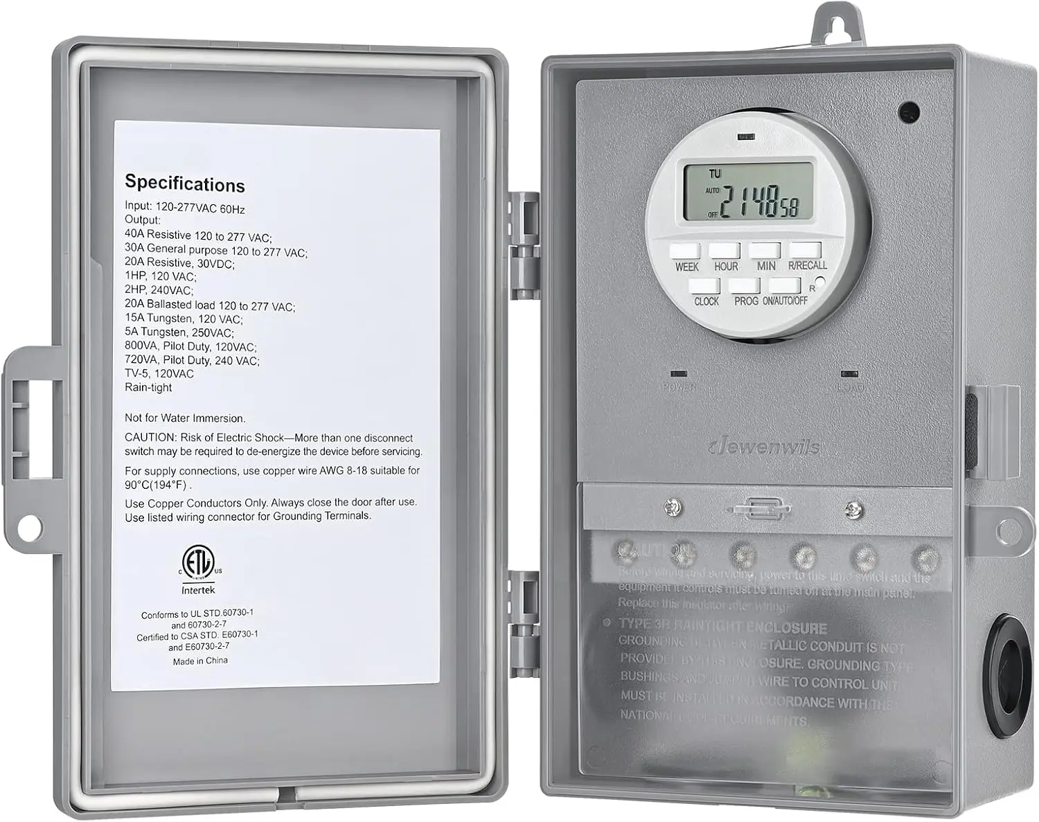 Pool Pump Timer, 7-…