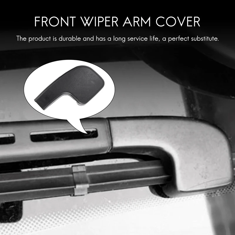 2X New Front Windshield Wiper Arm Covers Caps for Bmw 3 E90 E91 E92 61617138990