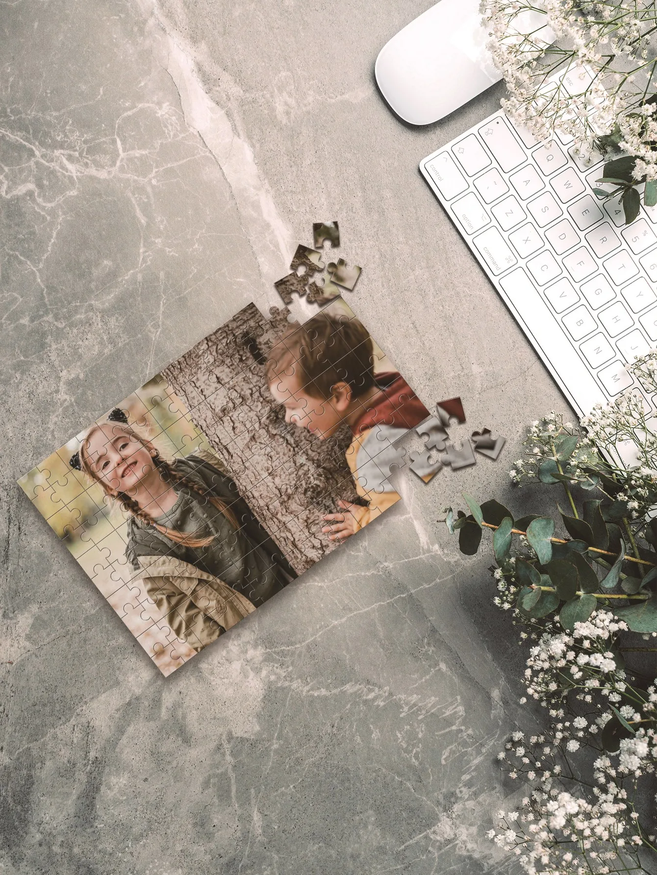 35/150/300/500pcs Cool Custom Poster Custom DIY Personalised Photo Portrait Puzzles Customizable Picture Family photo