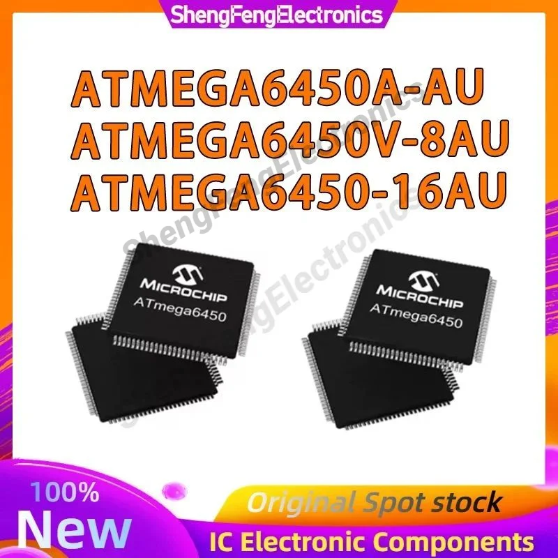 

ATMEGA6450V-8AU ATMEGA6450A-AU ATMEGA6450-16AU ATMEGA6450V ATMEGA6450A ATMEGA6450 ATMEGA IC MCU Чип TQFP-100 на складе