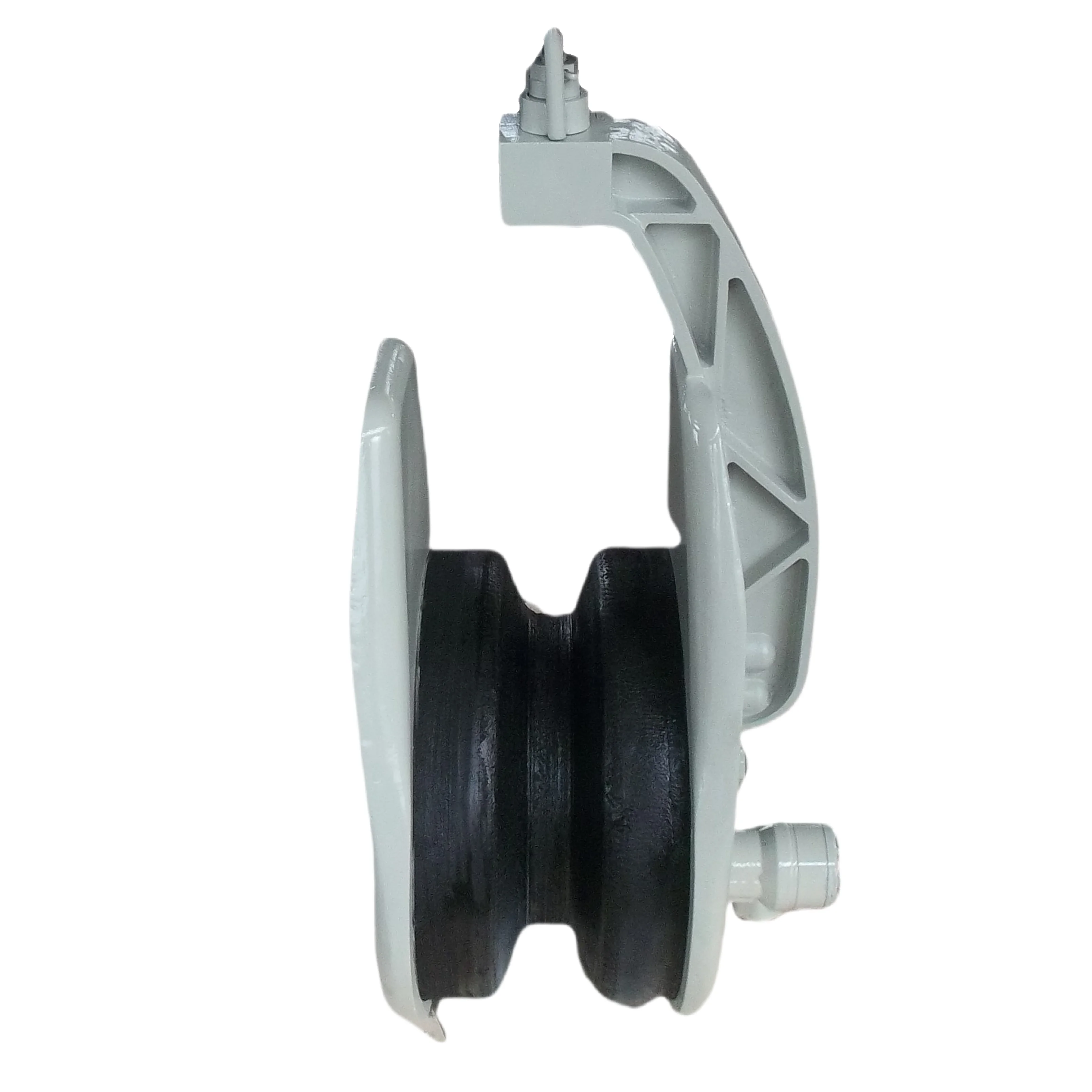 

Deep-sea Fishing Boat Special Power Block For Transporting Diving Oxygen Pipes With Rubber Vulcanized Wheel