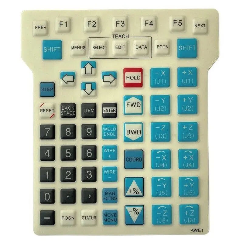 1Pcs New Membrane Keypad For Fanuc AWE1 Teach Pendant Protective Film