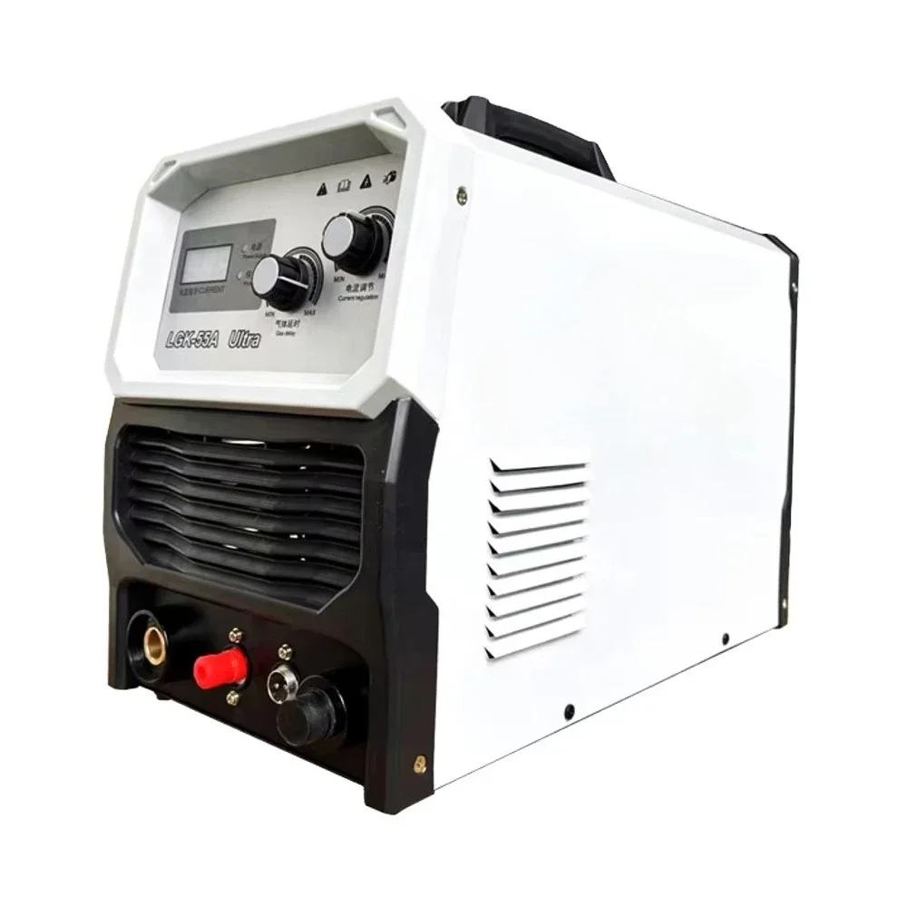 220v Inverter Clean Cut Air Plasma Cutting Machine 55amp Portable Cut55 Power Source with Built-in Air Compressor