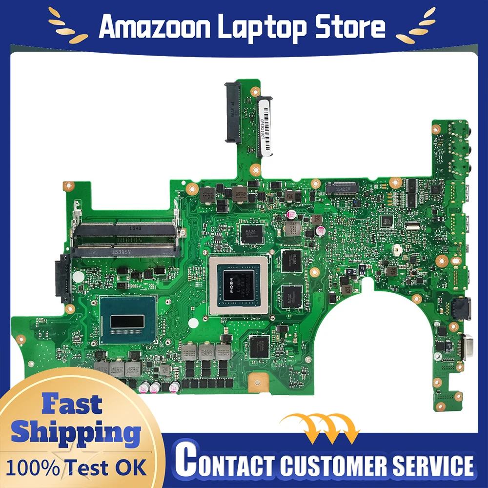 

Материнская плата для ASUS G751JT G751JY G751JL G751J i5 i7 ROG G751JA G751JM G751JY G751JLR G750JL G752JL G751JL-CN G751JL-US