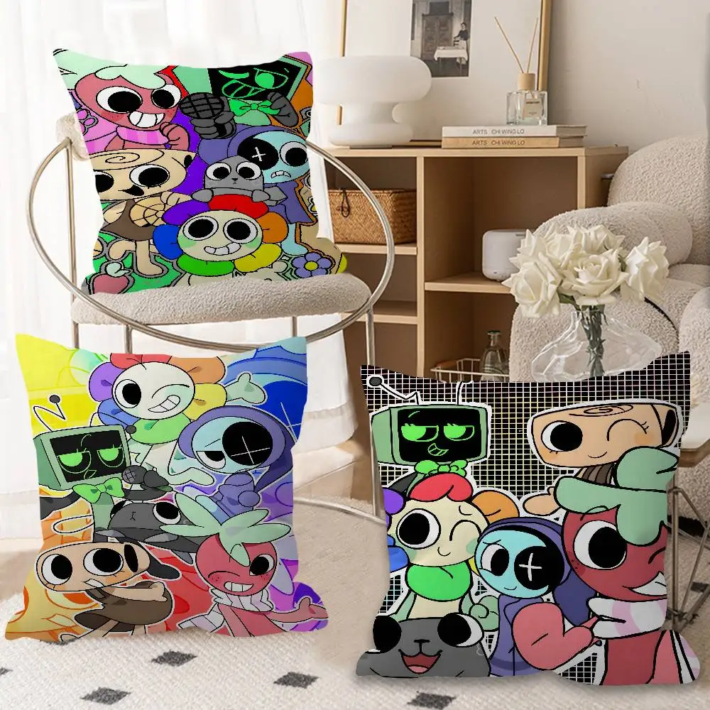D-Dandys WorldS Cartoon Pillow Gifts Home Office Furnishings Bedroom Sofa Car Cushion Cover case 45x45cm