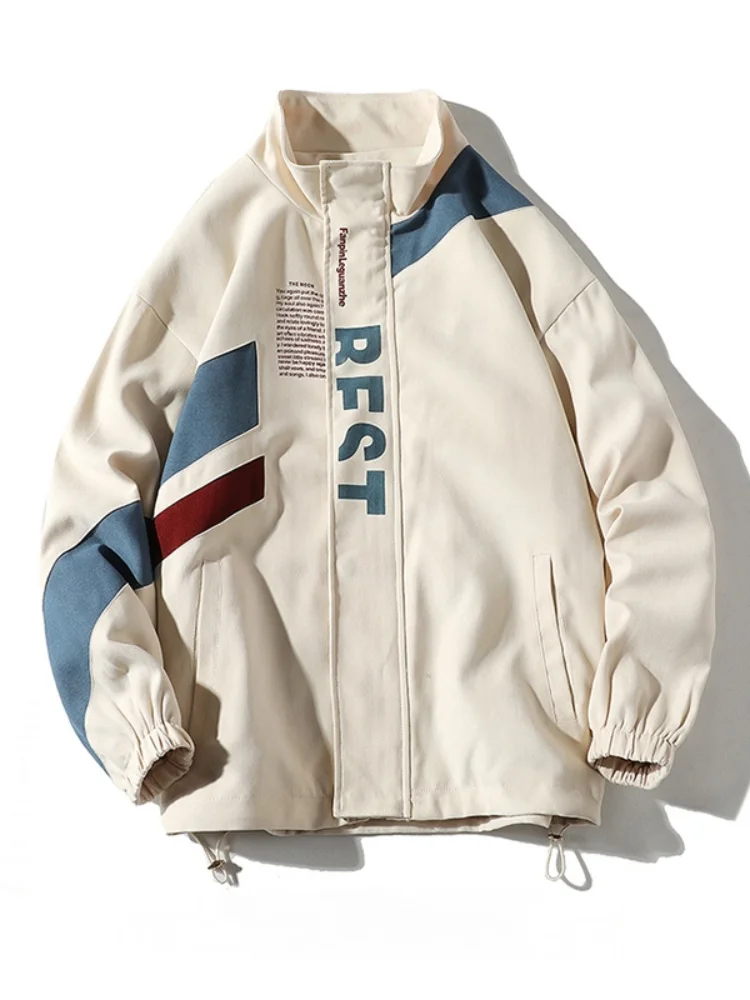 

Oversized Jacket Women Autumn Winter Vintage Coat Female Harajuku Fashion Stand Collar Outerwear Ladies Casual Loose Jackets