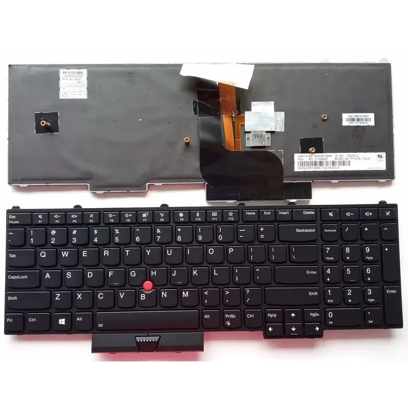 

Keyboard for US Layout Lenovo ThinkPad P51s P52s T570 T580 Laptop