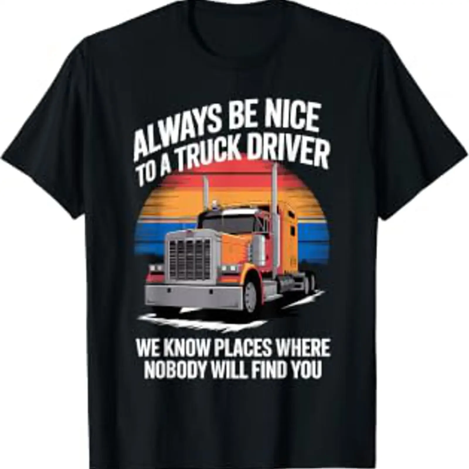 Beste Lkw-Fahrer-Kunst für Männer, Väter, Frauen, Trucking, CDL, Trucker T-Shirt, Vintage, gewaschen, leicht dehnbar, modisch