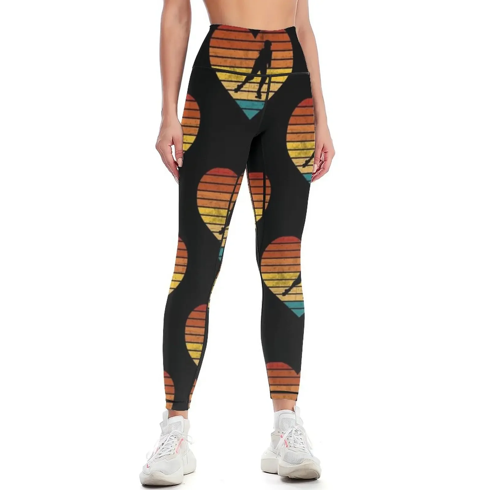 

Роллер Дерби Ретро - Скейт, роликовый дерби забавный для слогана игрока | Идеальный подарок Леггинсы Брюки спортивные женские леггинсы