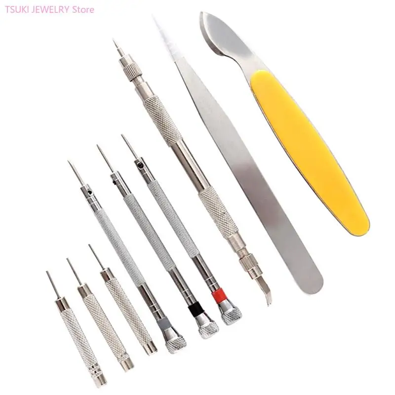 62ke 130pcs أدوات إصلاح مجموعة أدوات الإصلاح على مدار الساعة