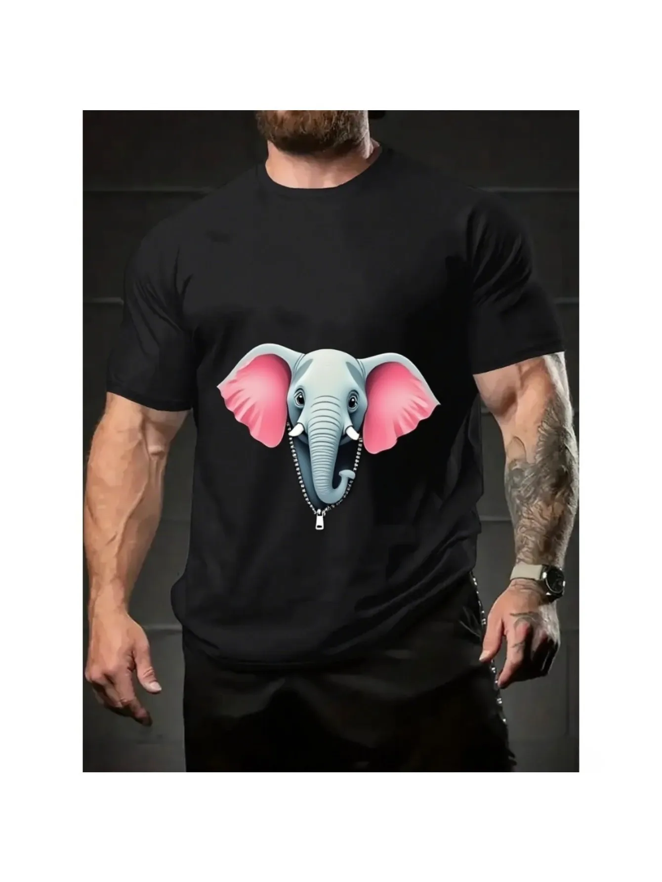 

Men's Vintage French Bulldog "NOPE" Graphic T-Shirt - Cotton Relaxed Fit Short Sleeve Tee Humorous Dog