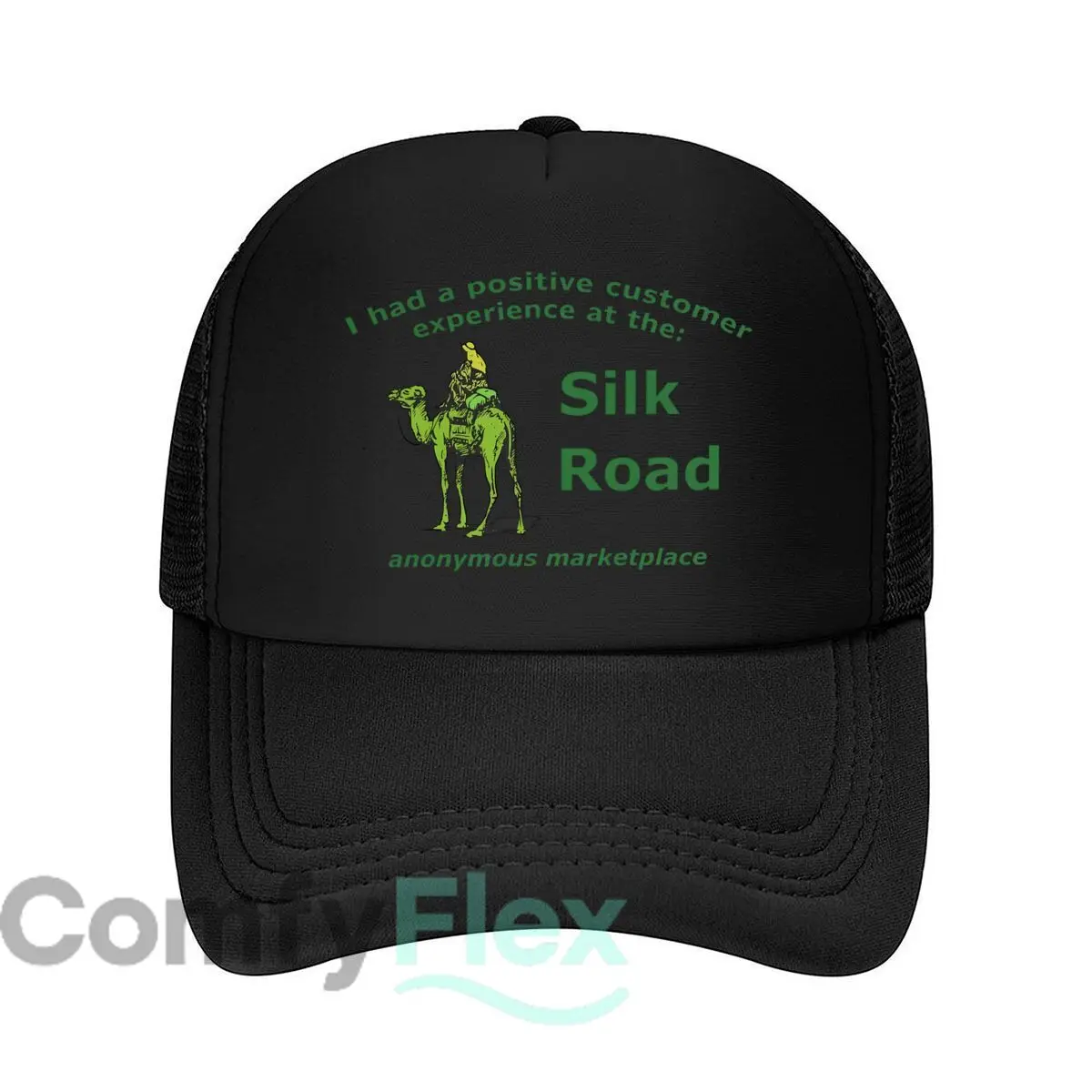 قبعة بيسبول شبكية "Silk Road" من Market Tribute #1