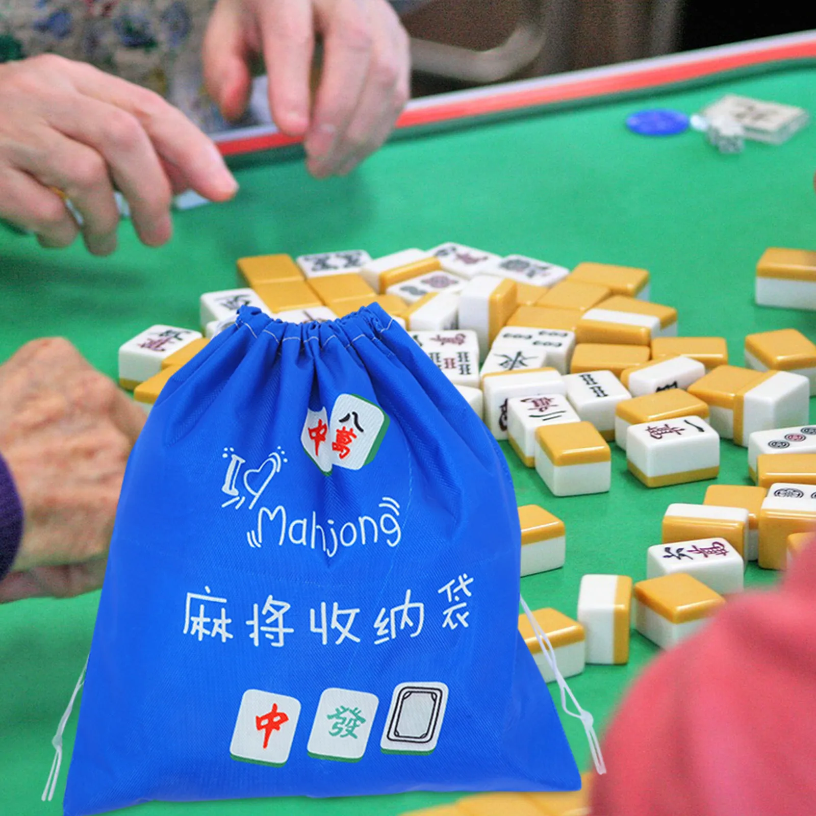 Mahjong Saklama Çantası Oxford - Tile Bag Drawstring incelemesi ve fiyatı