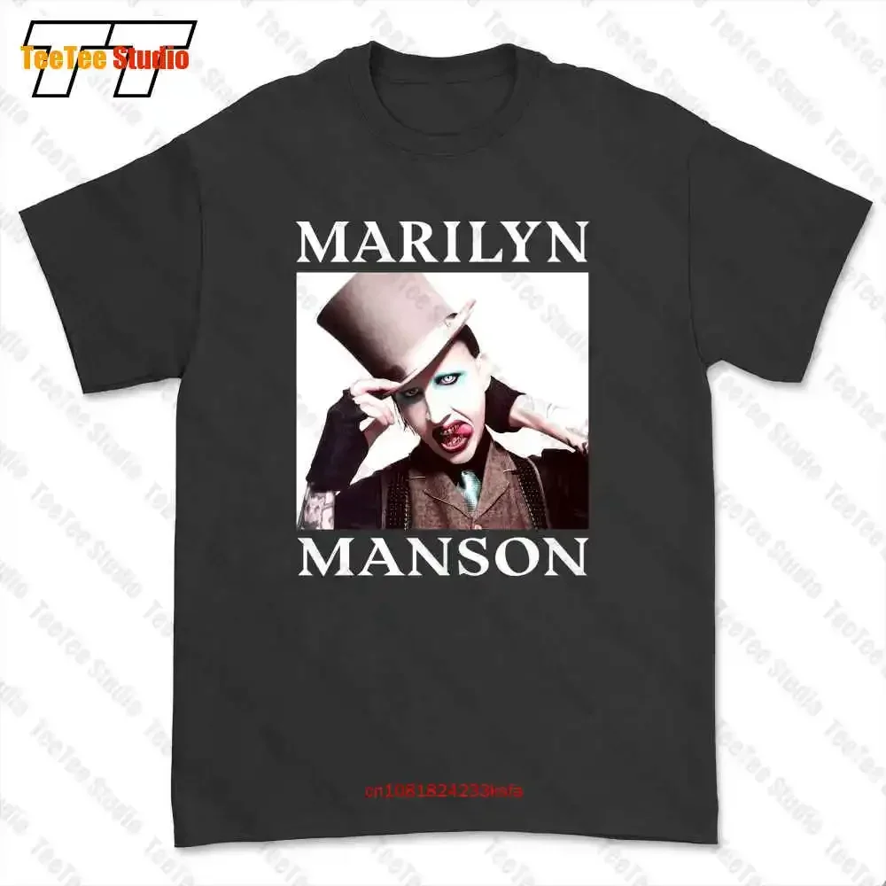 Marilyn Manson And Rob Zombie Twins Of Evil Tour T-shirt Tee 9C5V