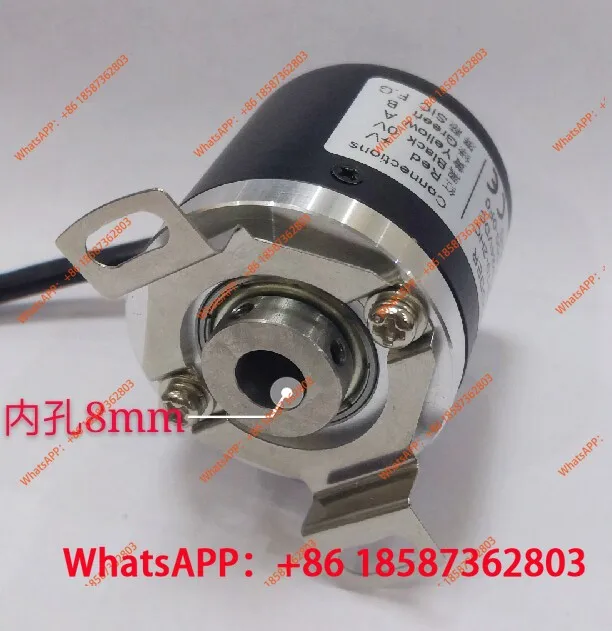 24V hollow shaft, photoelectric incremental rotary encoder 600/1000/1024/2000 pulse line AB two-phase