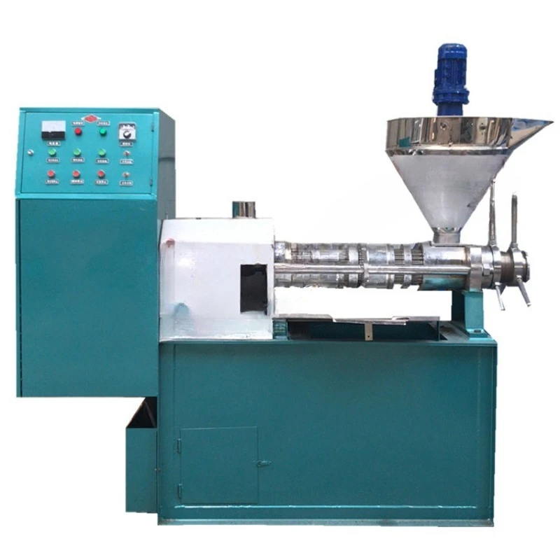 Large hot and cold oil press, commercial spiral fryer, full set of equipmentc