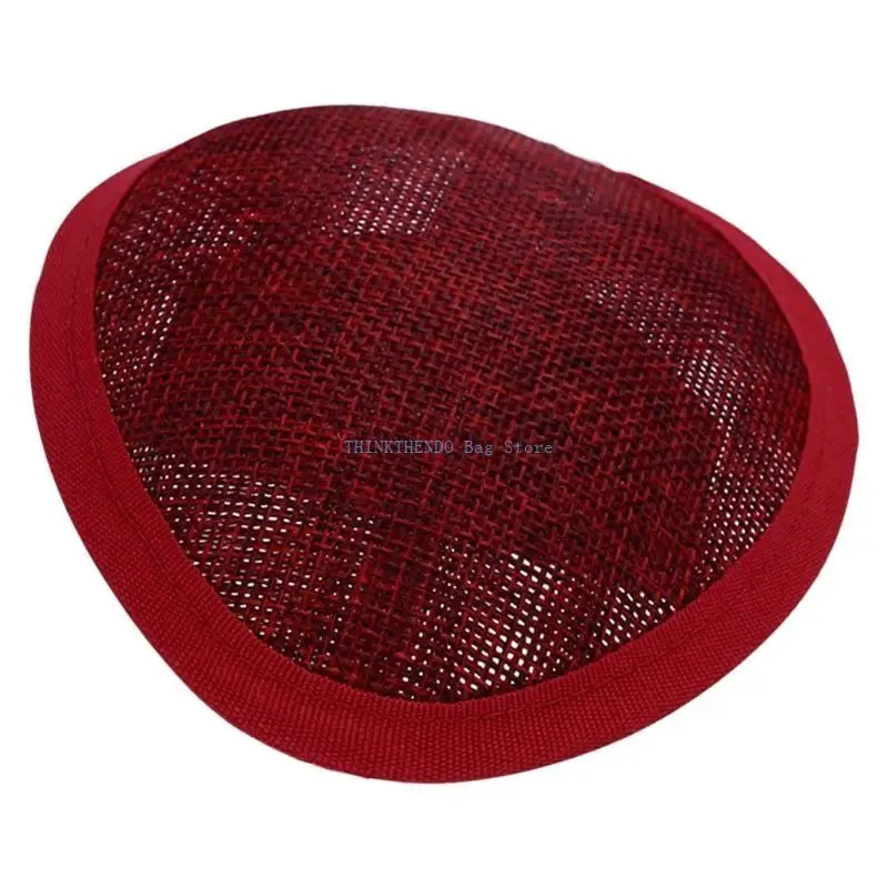 340D High Quality Hat Base Mold Unique Sinamay Hat Base Hair Accessories Base