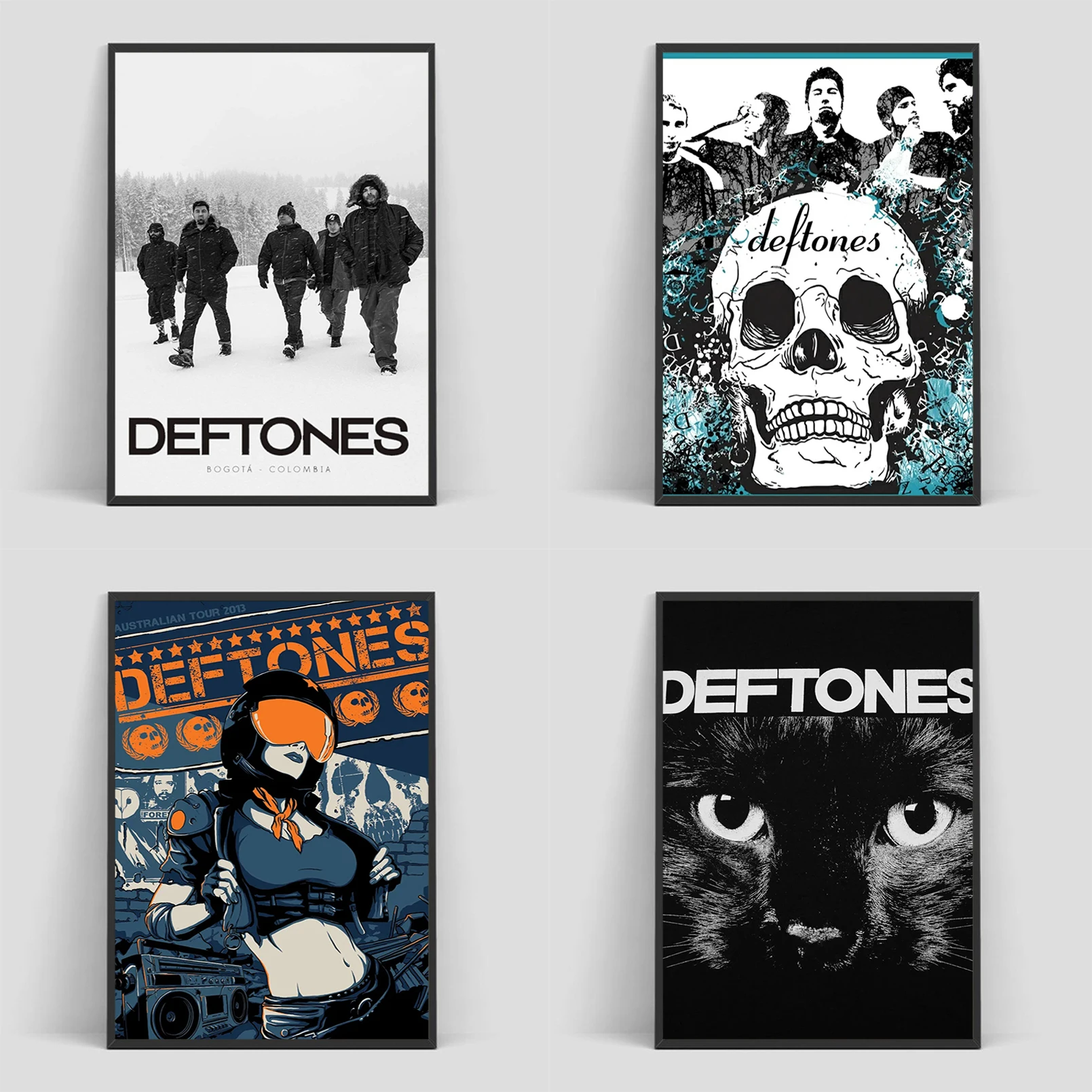 

Hip Hop Band Deftones Poster Home and Decoration Paintings for Bed Room Decor Canvas Wall Art Decorative Painting Posters Prints