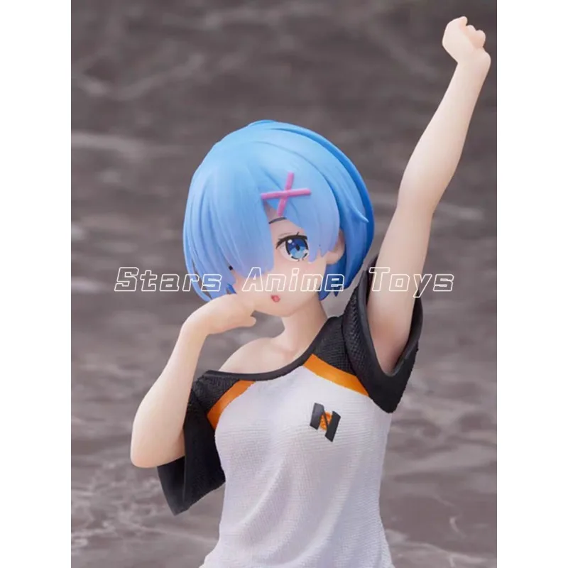 오리지널 TAiTO Coreful Figure Re: ZERO - 다른 세계에서 인생을 시작하다 REM Get Up 애니메이션 피규어 모델 장식 장난감